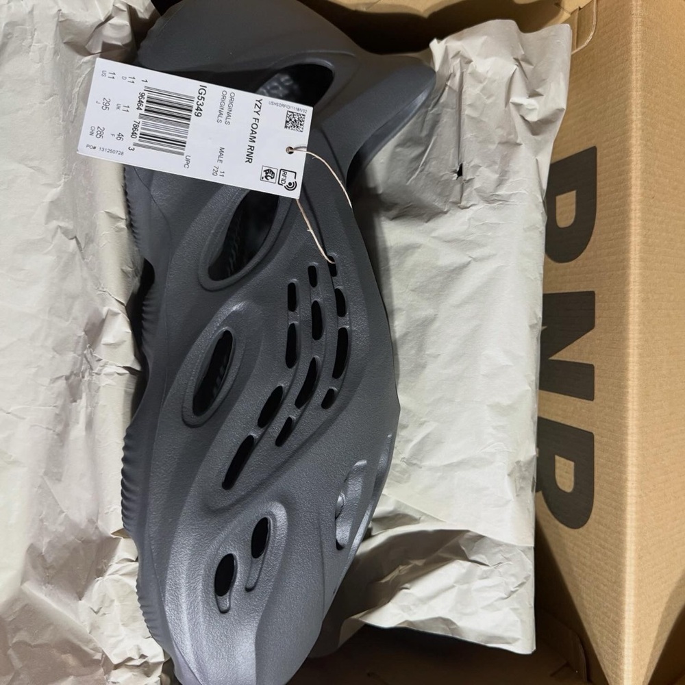 Yeezy Gray Sandals